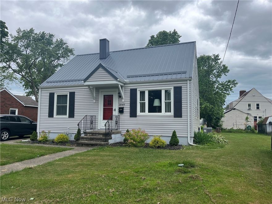 Come see this well built cape cod in sought after location in east Ashtabula Township with Buckeye Schools!
With three bedrooms and a fourth possible, two up and possible two down with many original hardwood floors. Walk in attic could be finished for additional living space!  This home includes several updates: furnace 2018, air conditioner 2019, hot water tank 2021, metal roof 2018, all appliances 2018 & 2019
and they all stay including washer and dryer. A new sanitary sewer line was installed in 2018. There is a screened room
off the back for more living space and the basement has plumbing for a second bathroom. Please don't wait, you won't
want to miss this charming family home!