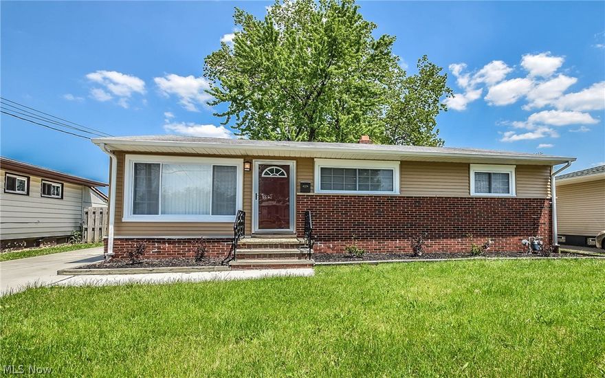 Absolutely Stunning!! Extensively Renovated Brook Park Ranch .... Quiet Street .... This One Has It All!! .... Bright And Spacious Open Floor Plan .... Gorgeously Designed Kitchen With Lots Of Cabinetry, Granite Counters And Brand New Stainless Steel Samsung Appliances .... Many Expensive Improvements Throughout Including New Furnace, Hot Water Tank, Electrical Panel And Wiring...New Plumbing .... All New Windows And Doors Throughout .... Brand New Driveway ....Brand New Siding... Enormous Newly Finished Lower Level Recreation Room With Second Brand New Full Bath .... 2 Car Garage .... Large Back Yard With Privacy Fence .... Central Air To Be Installed Brand New Prior To Closing .... A Must See!!