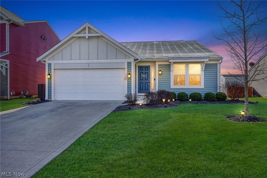 SELLERS OFFERING $1,000 IN SELLER CONCESSIONS! Come see this gorgeous custom built Fischer ranch home in the Village of Abbie Trails. Offering 3 large bedrooms, 2 full bathrooms, large owner's suite with private bath and walk in closet, a bright and welcoming kitchen and dining space open to a spacious living room. Large flat yard that is completely fenced in. Full basement is easily ready for your finishing touches and is plumbed for a third full bath. Home is updated with brand new carpet and fresh paint throughout. 10-year transferable builder's warranty still in place. Conveniently located close to walking paths, shopping, dining, and recreation in historic Canal Winchester, US-33, and Pickerington Ponds Metro Park.  Schedule your private viewing today