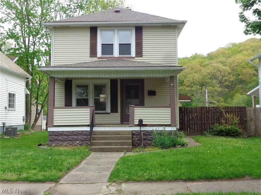 Enjoy this ready to move in 2 Bedroom, 2 Bath two-story home! Great investment or starter home.  Nice backyard completely fenced in, 2 car garage, bathroom upstairs and in basement. Great location, neighborhood and close to schools. Don't miss out on this opportunity!
