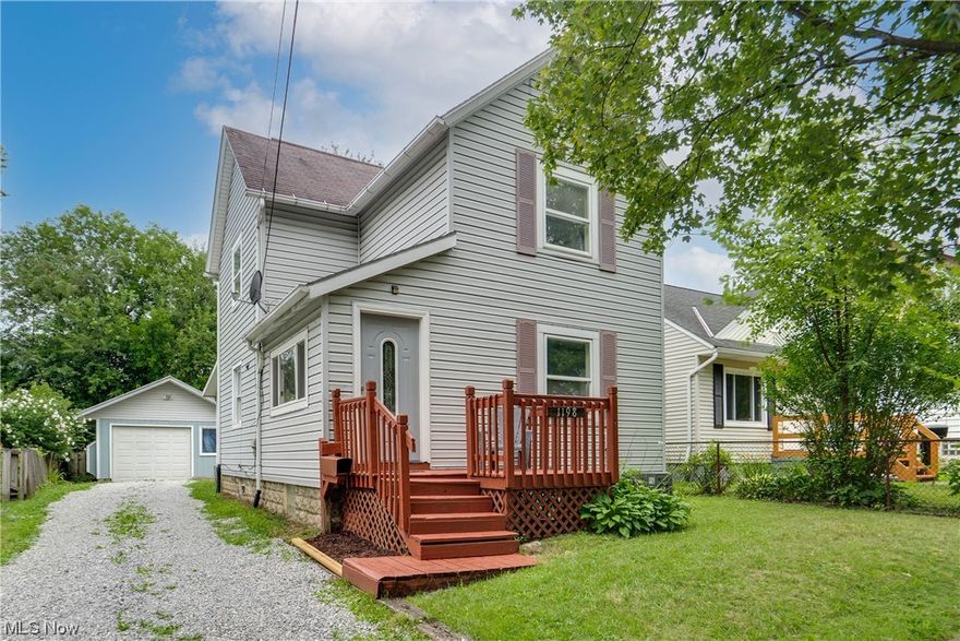 Welcome home to this charming and updated colonial in a wonderful North Hill neighborhood. With three bedrooms and one bathroom, this property is perfect for those looking for a cozy home in a convenient location. Upon entering, you'll be greeted by a bright and airy sunroom, adding an extra touch of charm to this already delightful home. Inside, you'll find a well-designed floor plan that maximizes the use of space.  The living areas are spacious and offer plenty of room for entertaining family and friends. The eat in kitchen comes equipped with appliances and ample storage space, making meal preparation a breeze. Behind the kitchen is the dining space with vaulted ceiling and large window overlooking the back yard. From here, walk out the sliding glass door to an inviting sunroom which provides the perfect spot to relax and enjoy the natural sunlight. The three bedrooms located on the second floor are generously sized and offer comfortable retreats at the end of the day. The bathroom