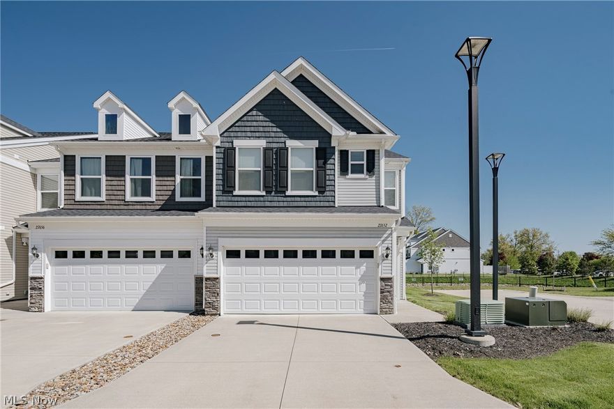 While there may be others available, this is the one you won’t want to miss. Thoughtfully designed with every builder upgrade in mind, this newer-build townhome offers elevated finishes, a low-maintenance lifestyle, and a layout that truly stands apart.
Set in a quiet development, this newer-build townhouse offers low-maintenance living and a thoughtfully designed layout. The front door opens into a welcoming foyer with LVP flooring that extends throughout the first floor. The kitchen is both stylish and functional, featuring quartz countertops, a large center island, stainless steel appliances, and ample cabinet space. It opens seamlessly to the main living and dining area. The living room is filled with natural light and features a gas fireplace, creating a warm and inviting atmosphere. At the back of the home, a sunroom or flex space provides additional living area and includes access to the back patio. A half bath and utility closet complete the main level. Upstairs, the home offers three bedrooms and two full bathrooms. The primary suite features a spacious bedroom with a bonus flex area, a bright ensuite full bath, and a walk-in closet. The additional bedrooms are well-sized and share a full bathroom located just off the hallway. A convenient laundry room completes the second floor. Combining modern finishes, upgraded features, and an easy, lock-and-leave lifestyle, this home stands out as one of the finest opportunities in the community.