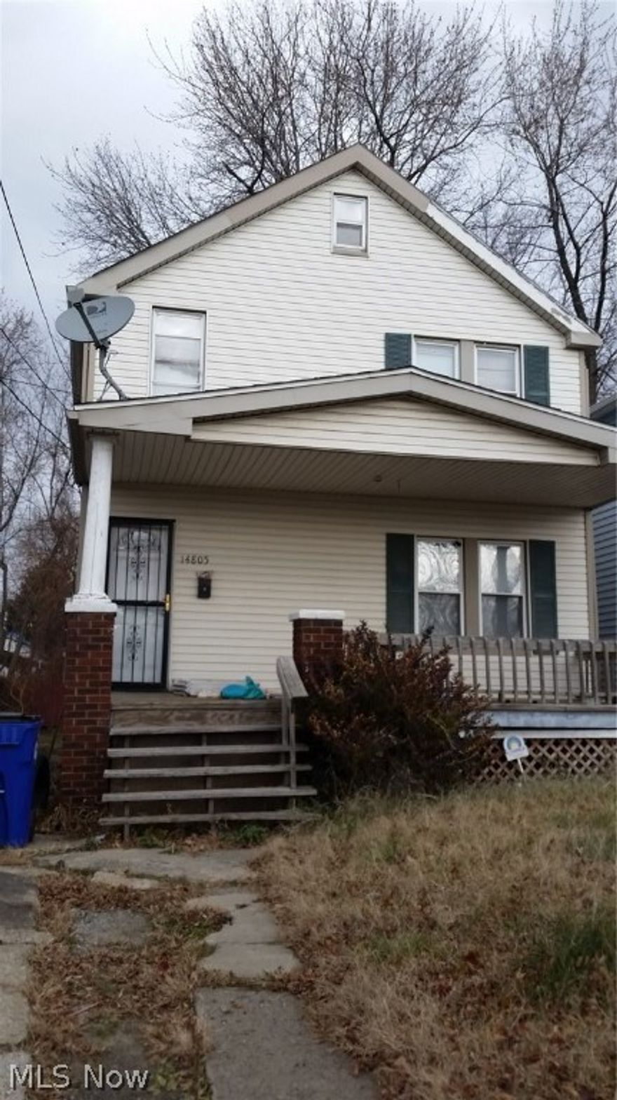 Great opportunity to bring this 3 bedroom home in north Collinwood back to life. Large front porch. Needs work but is in decent shape. Carpet and paint will go along way with this one. Mechanical's are all still intact. Priced for a fast sale.