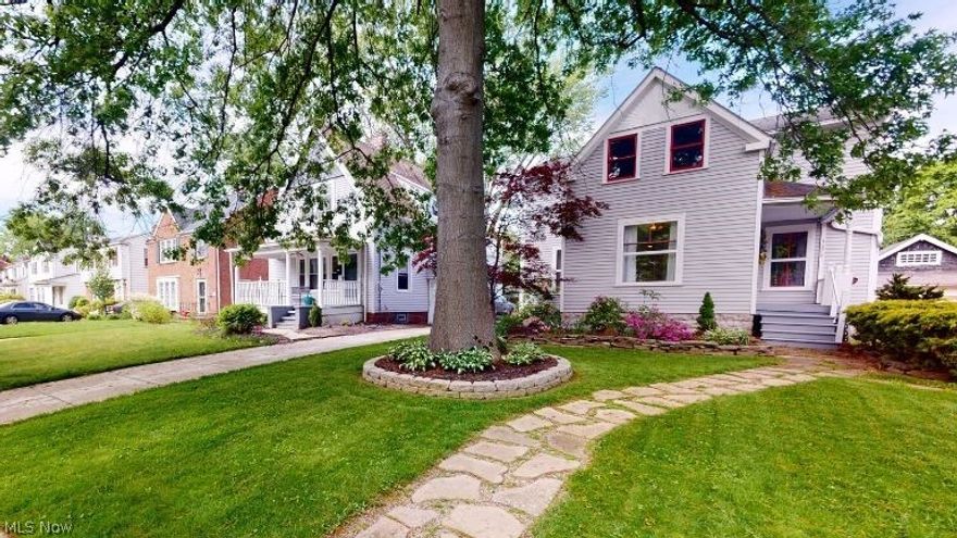 Welcome home to 3674 Stoer Road!! This Shaker Heights home is truly a gem with its charming farmhouse style and quaint curb appeal. This home was remodeled in the 90’s and offers so much! The potential of 3 to 5 bedrooms with three large bedrooms, one with a bonus room, an office and quaint parlor entry room! This home is excellent for a buyer needing the extra rooms or the ability to have dedicated work at home office spaces! This home has been nicely updated with an open flow throughout the large foyer, living room, dining room and kitchen areas. The eat-in kitchen features ample maple cabinetry and double ovens. First floor has hardwood flooring, the convenience of a laundry room, a full bath and a great home office that sits tucked away behind classic French doors.  The second floor will not disappoint as it boasts of the three generous bedrooms with large closets, a large second bathroom and a bonus room that could easily be used as a 4th bedroom, playroom or a second office space