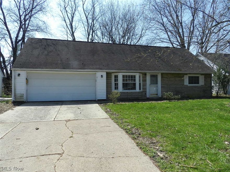 Remodeled and Update 4 Bedroom Spacious Home with attractive stone exterior. All the work is done, and newly painted inside. All New laminate wood floors on first floor. Two walk in closets on 2nd floor. Attic exhaust fan cools home so the Central Air doesn't have to work as hard and year round comfort. You will love the updated kitchen with Premium Hickory raised panel cabinets, Stove, Refrigerator and Dishwasher. Great view of the fenced back yard and patio. Lots of storage and closet space. Second floor also has a Bonus Room 20x16 to use for whatever you choose. 1st floor Laundry Room has washer and dryer that stay. Come and make this house your home, easy to show and ready for fast occupancy! Quiet Street.