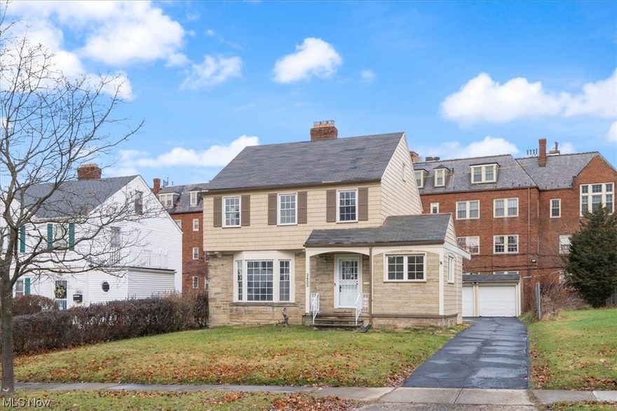 Get ready for comfortable living in Shaker Heights! This 4 bedroom, 1-1/2 bathroom home with an attached deck and 2 car garage has all the space you need. The entrance to the home greets you with a foyer large enough to hang coats, store shoes and even has a half bath. This leads to the eat-in kitchen where you can enjoy your morning coffee or to the newly carpeted recreation room in the partial finished basement. It doesn't stop there, as your new space also has a formal dining room, large living room with a bay window and a first floor newly carpeted bedroom that could also be used as a computer or playroom. Upstairs you will find the full bathroom and 3 bedrooms well-lit bedrooms two of which have larger closets. the property completes itself with a laundry room in the basement and is conveniently located off of Chagrin Boulevard near local shopping, dining and transportation. Bring your local agent to view!
