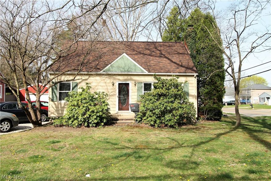 Welcome to this charming three bedroom, one and half bath, simplicity in dormered cape. This home has an enclosed breezeway to enjoy, and is attached from the home to the two car garage. The living room has a fireplace, neutral carpet and is open to the eat in kitchen which offers an abundant of cabinets. Lots of windows to let the natural light to shine through in this beautiful home. There are two bedrooms and a bright full bathroom all on the main level. The second level is another bedroom or could easily be an office, rec room etc. The lower level is partially finished offering more room to entertain or just enjoying, half bath and laundry area. So many precious memories begin right here.