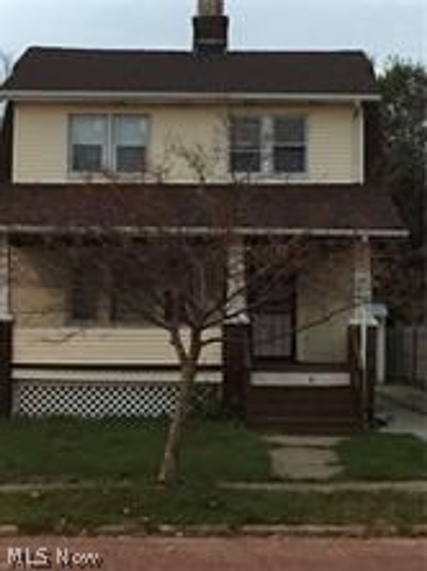 Great Portfolio Builder, this Three Bedroom/ 1 Bathroom Colonial. Great Home for the Price. Features New Roof, Front Porch, New Rear Deck, Detached 1 Car Garage. Property Sold As Is! Time To Buy! Don't Wait Call Today For A Showing!