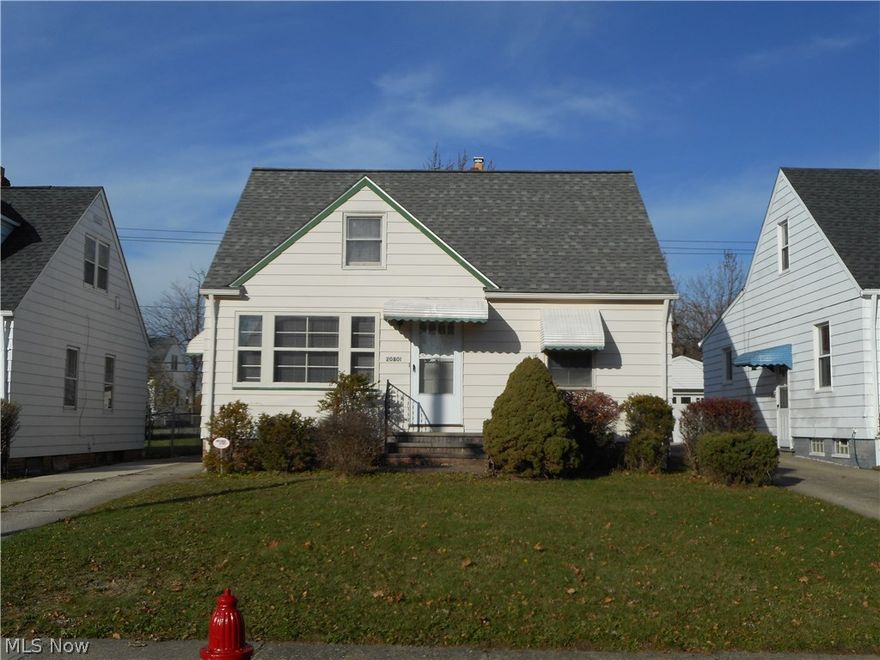 Get ready to be delighted by this light, bright, darling 3 bedroom 1 bath MOVE-IN READY bungalow with AC on a quiet street in Maple Heights. Remodeled Bath, Newer Roof and Furnace, Fresh Paint and Flooring. City Compliant. Priced to sell!