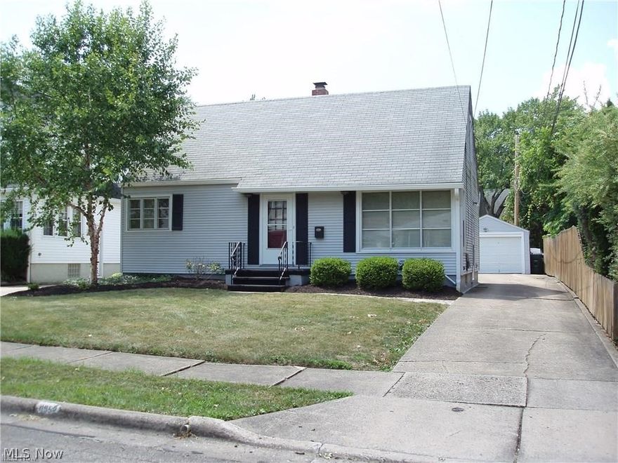 Adorable Cap Cod in Cuyahoga Falls! This house has 3 nicely sized bedrooms and 1 bath. This one won't last long!