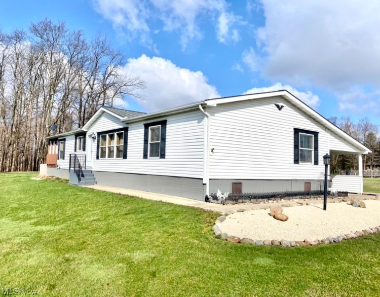 A Beautiful well maintained home sits just outside of the LaDue Reservoir. This Property features a newer roof (2020), Hot Water Tank (2022), Furnace (2022), Central Air Unit and New appliances that stay with purchase of the home. The Large Kitchen area creates an open floor concept that highlight the vaulted ceilings throughout the home. A wood burning fireplace is the highlight of the living room area that offers ample room. The Master Bedroom provides additional space along with its own Bathroom. The Walk-in closet in the Master bedroom continues to add perks to this home. Additional two more bedrooms come with the property that each have sufficient closet space as well. Bonus room 20 x 11 space gives a buyer the potential for endless possibilities. To top it off the 12x28 covered porch gives a buyer the option to enjoy their evenings taking in the scenery. Don't miss your opportunity to view this home, schedule your private showing today!