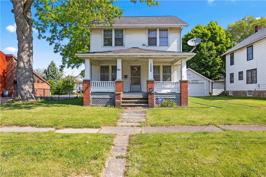 Must see this majestic Lorain home that is walking distance to Lakeview Park with public boat ramp across the road. The home offers
original oak woodwork throughout in pristine condition, high spacious ceilings, open rooms between kitchen, dining and living room.
The large dining room offers built in cabinets surrounding the dining room windows with a bench seat under the window. Living Room
spans across the entire front of home with original wood door and large windows for plenty of light. 220 outlets in dining room, living
room and 1 bedroom for a/c units. (a/c units not included). There are 3 large bedrooms upstairs all with the original woodwork.
Large bathroom upstairs. There are beautiful built-ins in the hallway. The third floor is unfinished but has potential to be finished or
would provide great storage.
Updates: Furnace 2023, Most Electric updated unable to verify the date or extent of updates, Roof age estimation 2013