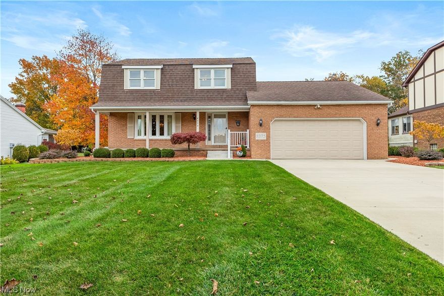 Immaculate 3-4 bed, 1-owner home! Newer driveway leads to a meticulously maintained property. Hardwood floors in living and dining areas. Updated kitchen with maple cabinetry, Quartz counters, subway tile backsplash, and pantry. Family room addition boasts hardwood floors, vaulted ceiling, and gas fireplace. 1st-floor full bath with a step-in shower. Versatile original family room with added doors and closet. 4-season sunroom with vaulted ceilings. Upstairs, 2 beds with double closets, 3rd bed with walk-in closet, and remodeled full bath. Finished basement with 2 family rooms, wet bar, and full bath. Generac generator included. Situated on over ½ acre with garage/shed. Call today