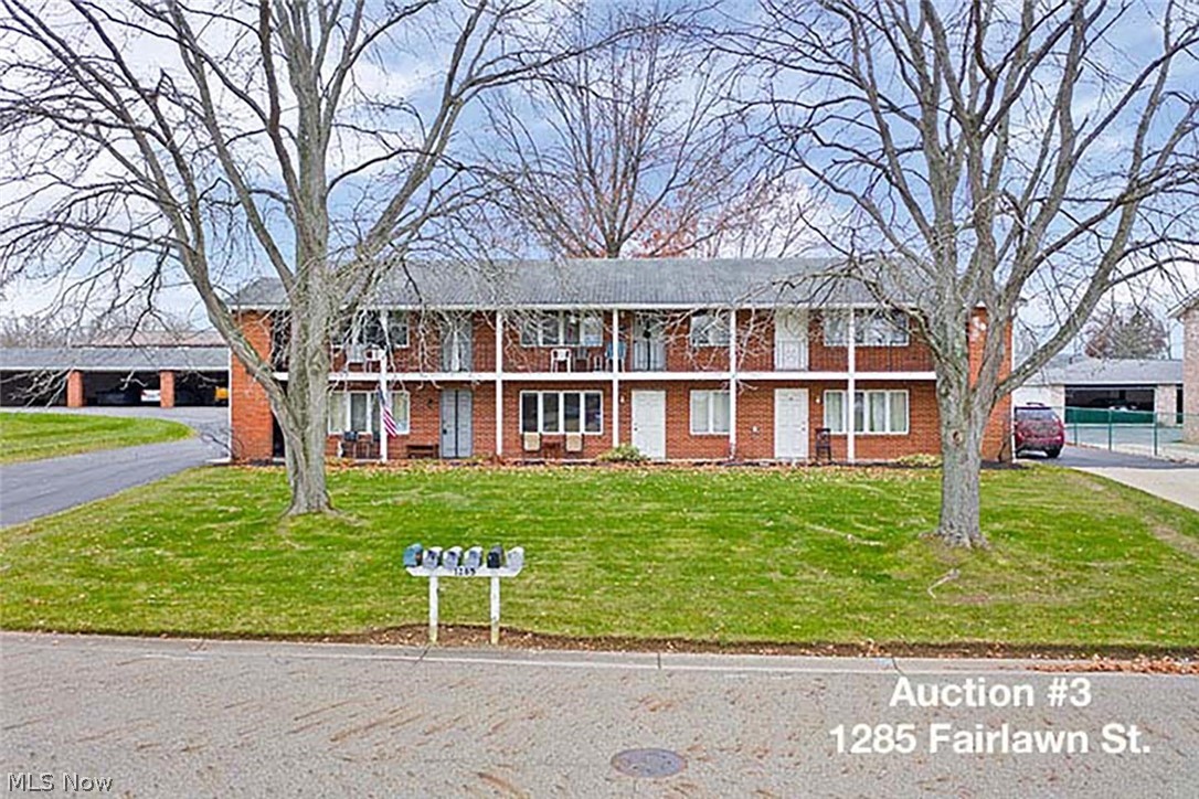 Three 6-Unit Brick Apartment Buildings - Buy One Or All - Louisville, OH - Louisville Schools - On-Site Auction With Online Bidding Available - ABSOLUTE AUCTION, all sells to the highest bidder(s). ONLINE BIDDING BEGINS TUESDAY – DECEMBER 21, 2021 – 12:00 PM and AUCTION LIVE ON-SITE BIDDING WILL BEGIN TUESDAY - DECEMBER 28, 2021 - 12:00 PM. Real Estate: Auction #3: 1285 Fairlawn St.: Parcel #3602513 - Brick 6-unit apartment building built-in 1975. Situated on a .42-acre lot. The building is 3,960 SF. (4) 2-bed, 1-bath units and (2) 1-bed, 1-bath units. The total rent is currently $2,865/mo. ADDITIONAL INFORMATION ON ALL: Each unit has direct outside access, uppers having a deck and lowers having a porch. Kitchens are complete with appliances. Each building also has basement space which was previously used for laundry. Off-road carport parking for each unit with new asphalt driveway in the past year. Tenant responsible for electric, phone, cable, and internet. Water, sewer, trash, lawn