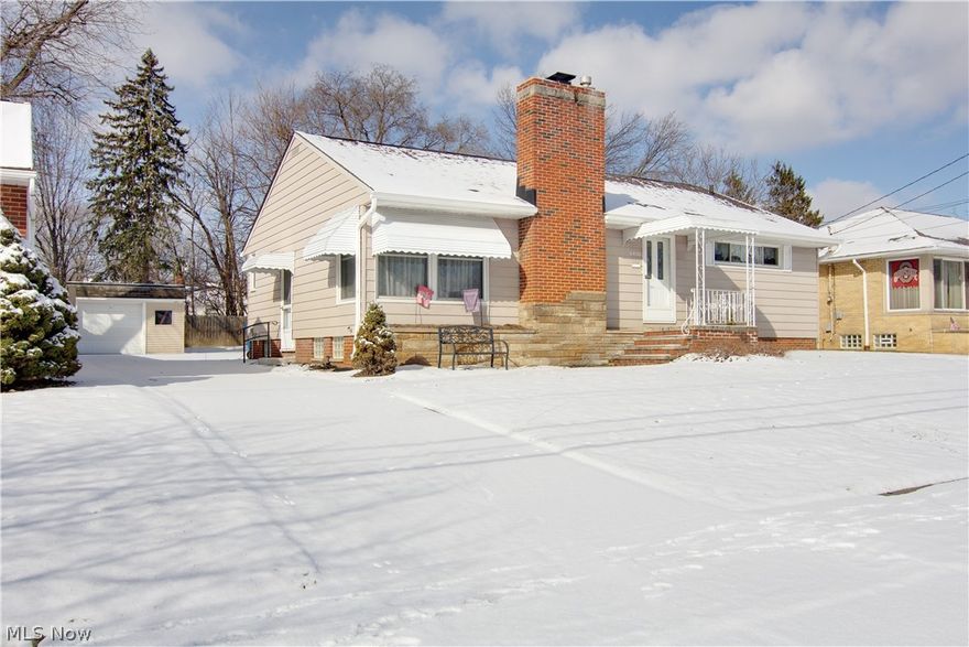 Be the first to see this move-in ready ranch in a beautiful area of Parma Heights.  This home has been well-maintained and  you will appreciate the updated bathrooms, newer carpeting and fresh paint.   There are three bedrooms, updated full bath, large eat-in kitchen and living room on the first floor.  The lower level has additional living  space including a rec room and an updated half-bath as well as a laundry area. The driveway has been recently paved and the roof, windows  and mechanicals have been updated over the years.  All appliances stay. This home is in a fabulous location close to schools and parks with easy highway access and convenient to public transportation.