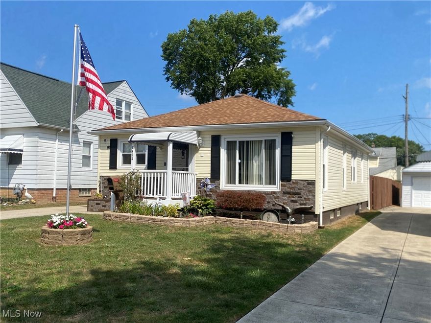 *** Clean and Well Maintained Ranch *** 3 Bedroom *** 2 Full Baths *** Enclosed Patio Addition off the back Bedroom can stay or Seller will dismantle at buyers request (watch your head while showing!) *** Extra Large 2 Car Garage *** Storage shed off back of garage and a greenhouse! *** Great Condition! *** Updates *** Full Fenced in Yard *** Appliances are all negotiable *** Plenty of Storage  ***