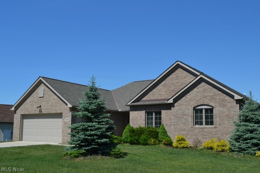 Spacious ALL BRICK RANCH located in a beautiful neighborhood * Convenient first floor laundry * Security system * The wide open kitchen with morning room provides a welcoming feel with it's blend of warm tones in cabinetry and granite countertops * The oversized Great Room is open to the kitchen and foyer * The Master Suite provides ample closet space and private luxury with it's full bath * The basement boasts with endless options for storage and recreation * Minutes from shopping and interstate access * Must See !!!