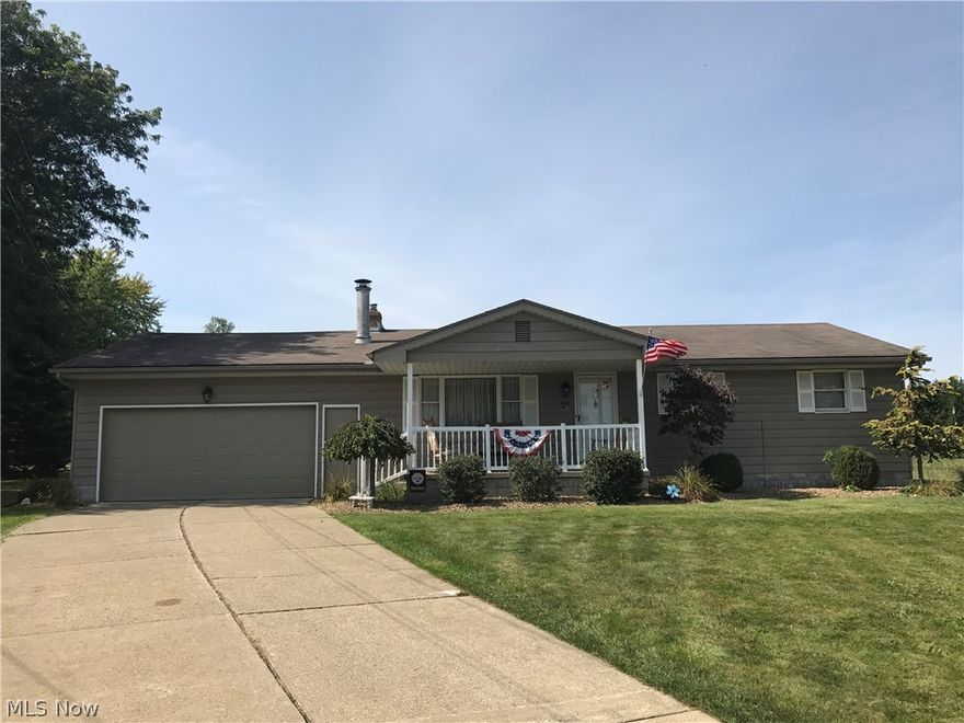 Move-in ready ranch near beautiful Poland Woods! This wonderful home offers 3 bedrooms, a full bath, living room with fireplace, a dining room and kitchen, both with 1/4" oak flooring.  The stainless steel appliances all stay with the home.  The 4-season sunroom sets this house apart from the others!  It is a great space to sit and relax and enjoy the changing seasons.  The finished basement has a large recreation room, which would be great for entertaining, separate laundry room, and office/additional bedroom, large storage room and an additional full bathroom.  Call today to make an appointment.  This one won't last long!