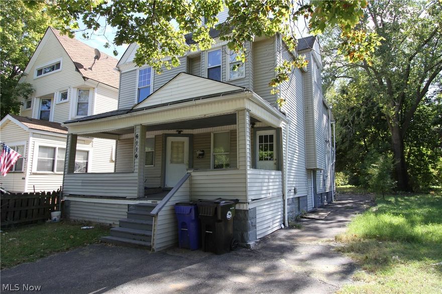 2 Family Investment Property, Minutes From Downtown Cleveland
