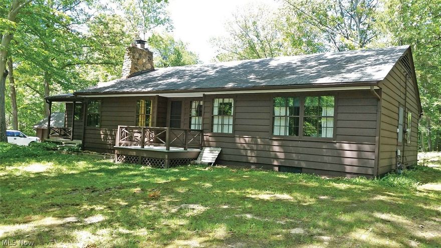 Absolute auction, all sells to the highest bidders on location Tuesday – August 9, 2016 – 5:00 PM, REAL ESTATE SELLS AT 6:00 PM.  Real estate features a one-owner, custom-built ranch home situated on a nice wooded lot. Main floor has country pine kitchen, dining room, large living room w/fireplace and wood ceilings. 3 large bedrooms, full bath, and sewing/hobby room. Hardwood floors. Large rear sunroom. Full walkout basement having a full bath, laundry room w/ like-new Kenmore washer & dryer, and gas boiler (2015). Home needs updating and repairs, but has loads of character with wood floors, ceilings & custom doors. Nice detached 2-car garage. Small stream at the rear of the property. Terrific location, close to shopping and Cuyahoga Valley National Park. *TERMS ON REAL ESTATE: 10% down auction day, balance due at closing. A 10% buyer’s premium will be added to the highest bid to establish the purchase price. Any desired inspections must be made prior to bidding. All information contai