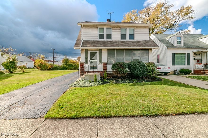 Welcome Home to 934 E 223rd St, Euclid! Step into this charming 4-bedroom, 2-bath Colonial nestled in a quiet, well-kept neighborhood. The property boasts an adjacent lot that can be sold, if desired or kept for additional space for your outdoor event hosting or activities. Built in 1928, this home beautifully blends classic character with modern comfort. The inviting front lawn and spacious backyard create the perfect setting for outdoor gatherings, complete with a wooden deck and a detached 2-car garage for added convenience.

Inside, you’ll find bright and spacious living areas featuring neutral tones and cozy carpeting throughout. The kitchen offers white cabinetry, light countertops, and plenty of natural light, making it a cheerful space for cooking and entertaining. The main level also includes a versatile first-floor bedroom that can easily serve as a home office, den, or guest room.

Upstairs, you’ll find three comfortable bedrooms, each with ceiling fans and generous closet space, along with a well-appointed full bath.

Located close to schools, parks, shopping, dining, and major routes, this home offers both tranquility and convenience.