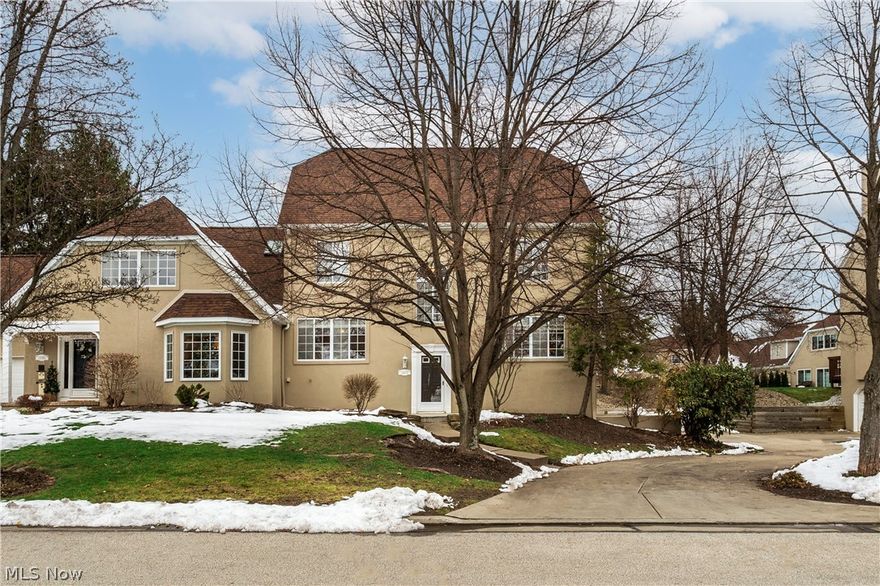 Well maintained and move in ready, this 3 bedroom 2.5 bath condo at Ethan's Green is sure to impress! As you enter through the foyer, you will notice this immaculate bi-level is light, bright and airy through out. Nice sized kitchen with solid surface counter tops and stainless appliances.  A convenient butler's pantry connects the kitchen to a formal dining room and the open eating area leads to a large family room with wood burning fire place and front formal sitting room.  Two back sliding patio doors open to a nice sized patio area for summer barbecues and is perfect for entertaining.  Upstairs is a large owner's suite with spa bath and soaking tub. Two more nicely sized bedrooms complete the upper level and lower level has plenty of storage, a spacious laundry and connects to a 2 car garage.  Ethan's Green is a lovely golf community offering a limited maintenance lifestyle. Its close to shopping, dining, library, and the Twinsburg fitness center with indoor/outdoor pool, and many