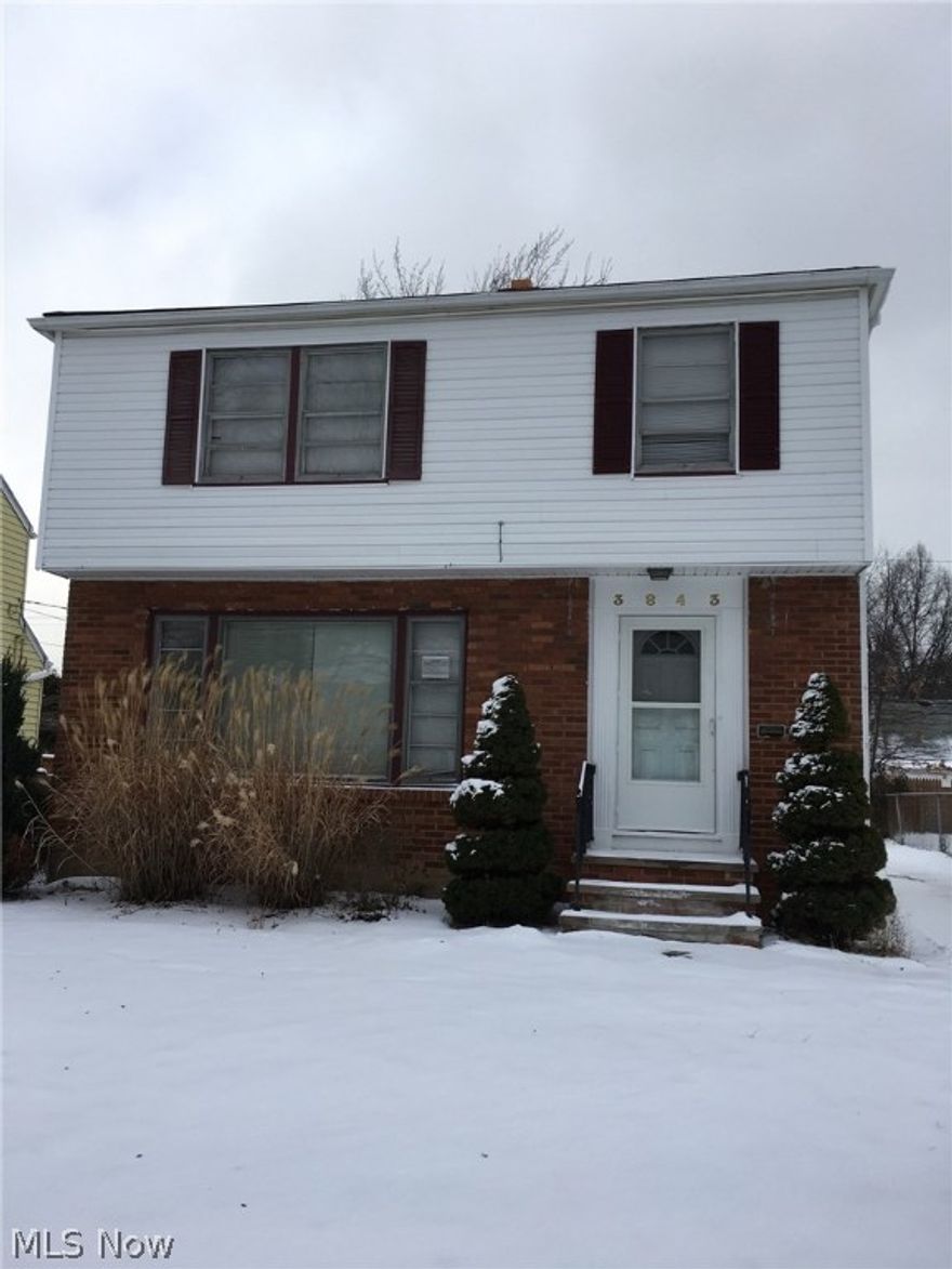 Welcome Home to this three bedroom 1.5 bath Colonial. L Shaped Living Room, dining room. French Doors open to Three season room.   Kitchen features tile flooring, maple cabinets, newer lighting and a dinette area to enjoy your family meals.  There is a half bath on the first level.  Upstairs has three generous sized bedrooms and full bathroom.  Basement has a finished recreation room and utility room.