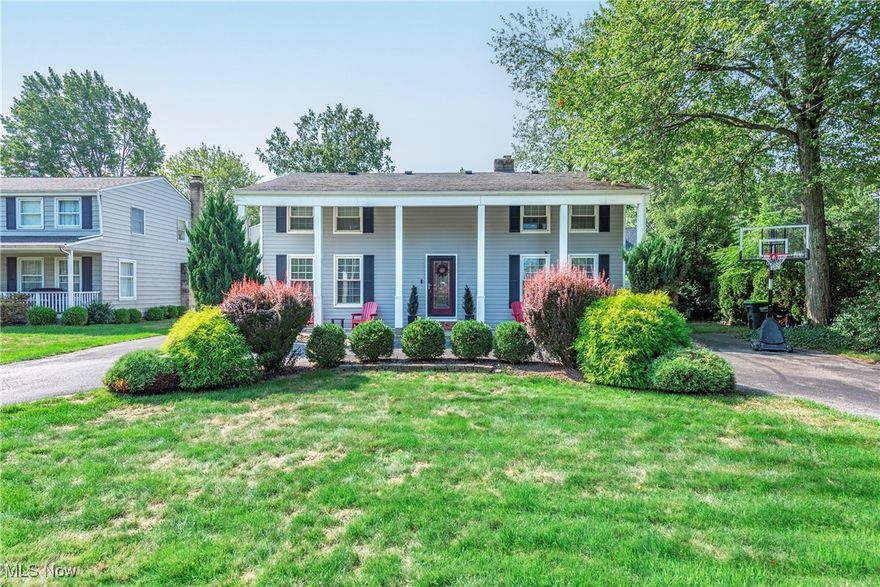 Welcome home to this beautifully renovated colonial.  As you enter the 2 story front foyer, you will be pleasantly surprised by all there is to see.   To your left upon entering, you will see the formal dining room with modern fixtures.  To the right is what is being used currently as an office but could just as easily be a first floor bedroom or playroom.   The great room is bright and cheery, offers a full height stone fireplace, a wet bar and is open to the kitchen.   The chef’s kitchen is all about function.  Offering expresso cabinets, granite countertops, a center island as well as a built in breakfast area,and all stainless steel appliances, this is the center of the home!    Off the back of the kitchen is an extraordinary mudroom and completely brand new half bath.   The second floor offers the owners suite with private bath, 3 additional bedrooms and a guest full bath.  The lower level is finished and allows for ample living space, home gym or any other ideas you may have in mind.  The laundry and storage area is located in the lower level as well.   Outside is a new stamped concrete patio, privacy fenced yard, storage shed and more.  Imagine relaxing on the covered front porch while enjoying the lake breeze.   So many updates to list:  attached info sheet but include:Half bath, new light fixtures throughout, carpeting throughout, landscaping, fence, HVAC system, HWT and all blinds.   This home has so many things to see- and love- do not miss your opportunity to own this beauty!