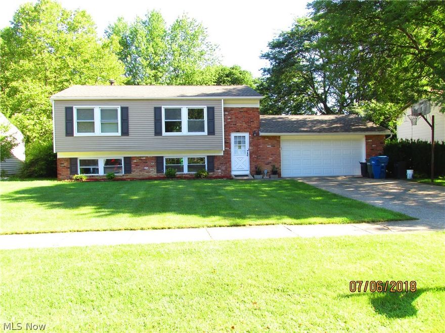 Move in condition 4 bedroom 2 full bath house with 2 car extra deep attached garage. The home has brand new carpeting and was freshly painted. Newer roof, gutters and siding along with updated bathrooms. Summer entertaining in the 200 foot deep lot gives you room to play, plus an above ground pool and multi level deck. Award winning schools district and no RITA taxes in the township.