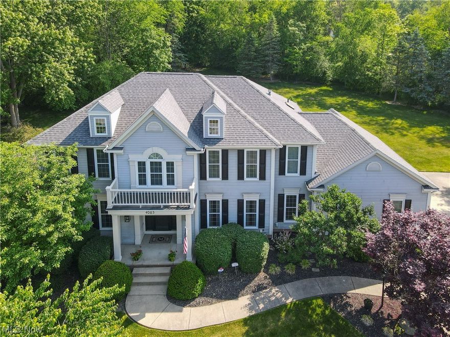 Introducing a stunning property that epitomizes luxury & comfort. Nestled on over an acre of land, this exceptional home is located on a tranquil cul-de-sac lot. This four bedroom home includes a magnificent owners suite that provides ample space for relaxation & privacy. Three of the four bedrooms feature a walk-in closet, ensuring an abundance of storage options. The Great Room w/ gas fireplace & built-ins creates an inviting space & cozy ambiance for gatherings & entertainment. The Dining Room & Living Room create a seamless flow. Prepare culinary delights in the large kitchen, which features a center island, double oven & granite. The spacious eating area provides ample room for meals. This kitchen is a true culinary haven. Convenience is key in this remarkable home. A first-floor office offers a dedicated workspace, ideal for remote work or quiet study. The laundry room is equipped w/ cubbies & cabinets, ensuring organization. One of the standout features of this property is the f