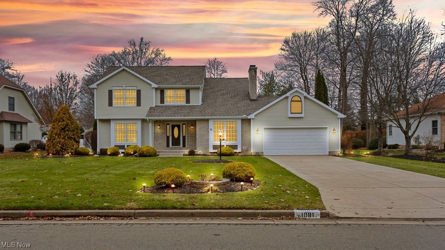 Welcome to this two owner, well-maintained, two story home! In a tucked back neighborhood in the heart of Alliance! Walk in the front door and step into the foyer, going right of you enter into a cathedral ceiling with a beautiful twin tower mural wall of the living room with a gas fireplace with new logs and screen. Entering into the eat in kitchen with plenty of counterspace and two pantries on both sides of the kitchen. Off the kitchen is a half bathroom and a laundry room with a large closet that enters into the deep two car garage! Back through the kitchen to the other side is a nice size dining room with tray ceilings and can walk into the living room or den with beautiful double glass doors. Walking upstairs you have a master bedroom with tray ceiling, large walk-in closet, vanity, and a master bathroom! Down the hall are three additional bedrooms with large closets and a full bathroom for the bedrooms to share! Walking into the basement it is open and ready for the new owner to finish it off! Going into the backyard you have a large deck, with an above ground pool. Two sheds one for pool equipment and the other to use for storage! A play set for the kids and a vinyl fence to give the backyard the right amount of privacy. Don't miss the opportunity to view this home, won't last long! Updates include: HWT 2019, roof 2019, ceiling fan in family room 2023, gas logs and screen 2023, kitchen floor within last 10 years.