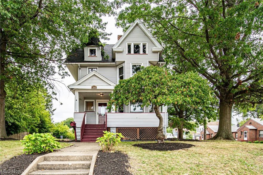 Impressive Stately Colonial sitting on a corner lot with newer roof and several other updates including Luxury Vinyl Plank flooring, carpet, paint, plumbing and electrical fixtures, heating system and new appliances. Large expansive deck off the back of the home with above ground pool and covered front porch to sit and enjoy the lush landscaping.  Room for the whole family with Five bedrooms and Two full baths. Schedule a private showing to witness all this home has to offer! Agent owned.