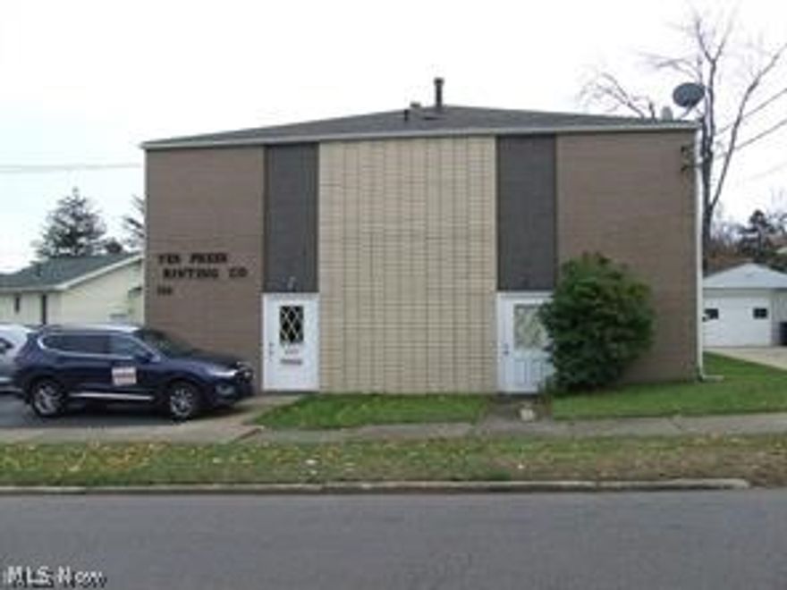 2 story building, vacant 1st floor of 2296 sq ft consists of large front room 18x28, kitch/workroom 13x15, office 11x14, hallway (wide enough for shelving & walkway) 16x5.6, back room 19x22.6, addl storage room 19x15.6, 2 bathrooms, 1 w/sink & toilet, 1 w/sink & shower. Lots of possibilities for business and/or reconfiguring the floor plan. Upstairs are 3 apartments, w/secure front & back entrances, plus an entrance from 1st floor business. One apt rented to same tenant for 30 years, 2nd rented  and third is vacant.  All 3 apts had recent updates which include new furnaces, painting, refin hardwood floors, new flooring, newer stove and fridge, updated kitchen and bath. Sellers have rented on MTM basis in case buyer wants to get own tenants or live upstairs & have business downstairs - talk about convenient and saving gas!! 2 apartments are 1-bedroom & approx 426 sqft, 3rd apt is 2-bedrooms, approx 639 sqft. Each apt has it's own furn/C/A and electric box. Common laundry area 1st fl. Seller currently pays gas/heat, water/sewer & trash, tenants pay electric.  1st fl furn 8+ yrs, 120-gal H20 7+ yrs, vinyl siding 13 yrs, roof 6 yrs, shed, small backyard with privacy fence for tenant use.  Technically 2 parking lots, one w/4 tenant spots & 2 business spots, 2nd parking lot with approx 24 more spots that has been rented to neighboring businesses in the past (additional income!). Easy to show, occupied apts on 2nd showing.