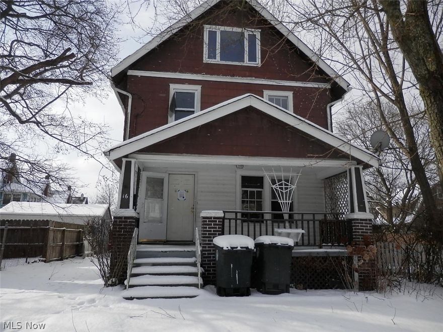 4 BR, 1.5 Bath North Hill Colonial.  Great value.  Fenced backyard.  Front porch.  Close to shopping and bus line.  This is a Fannie Mae HomePath Property.