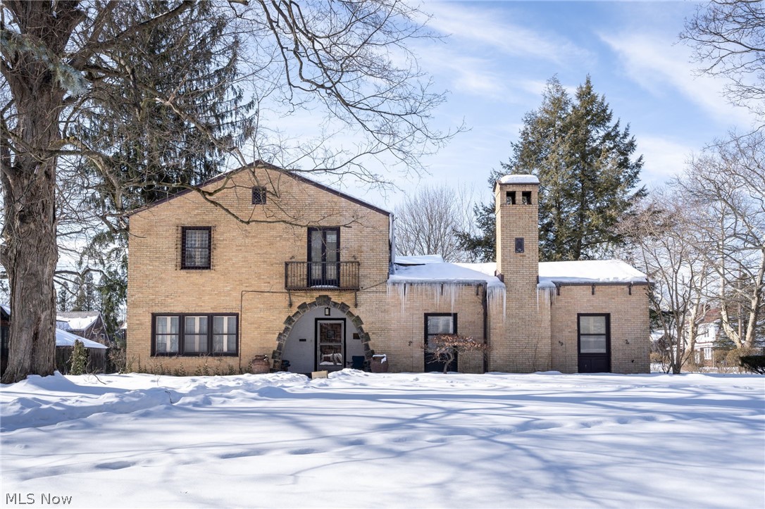 This Amazing elegant brick home was made part of The National Register of Historic Places by the United States Department of Interior. Home has so many features from the front of the home you are welcomed by this magnificent stone archway leading into the front breathtaking 2 story foyer, staircase which leads to French doors to the private balconies, with a remarkable Mahogany ceiling. As you walk down the wide hallways of history you cannot help but notice the arches and the walls with endless detail accompanied by 6 bedrooms, and 2 full baths. Downstairs to the main level you have a formal dining room, a living room, a private office with built in bookshelves all this with stunning original hardwood floors and mahogany woodwork and windows and doors throughout! There is a butler pantry off kitchen as well as a morning room, Kitchen with Corian counter-tops all appliances included, new furnace in 2009 and new roof in 2010. The woodwork is one of the highlights of this home it is