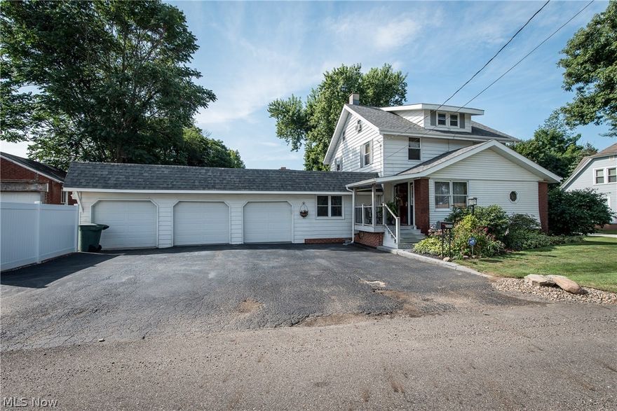 NICELY UPDATED PLAIN LSD GEM! Don't miss out on this fantastic home with almost 1900 square feet and a 3 car garage! You will love the warm and inviting feel this home has from the minute you walk inside into the foyer. The kitchen offers tons of cabinet & counter space with a breakfast bar overlooking the dining room. Original hardwood floors flow from the dining room and into the living room with access to the second floor. On the opposite side of the dining room is an additional family room with wood laminate flooring, fireplace, and access to the back deck. On the second floor, there are three out of four of the bedrooms, each nicely sized with easy access to the full bath with shower/tub combo. In the attic, you will find a large fourth bedroom which could easily be converted into a private office space or play area for the kids. The park-like backyard consists of a double lot with a spacious deck, paver patio with firepit and is lined with trees for added privacy! The 3 season su