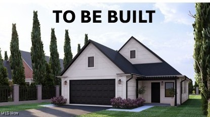 New construction ranch TO BE BUILT with 15-year tax abatement and possible ZERO down payment for those who qualify! 1-floor living, modern, open floor plan with spacious living room, open to the kitchen which will include lots of cabinets, granite counters, bar seating area, huge pantry, luxury vinyl plank flooring, and stainless appliances. 3 large bedrooms on the first floor, including a primary with en-suite bath and walk-in closet. Other features include: 1st floor laundry, concrete patio, cozy front porch, attached 2-car garage, high efficiency and zoned HVAC. Cutting edge concrete construction (CIPs) which is environmentally-friendly, energy efficient, and unaffected by lumber tariffs! Renderings are approximations of finished product plus photos of similar projects by this builder. This ranch is also available in Maple Heights with a 15-year tax abatement (or on YOUR lot!). Optional finished 2nd floor loft area (approx 400 sq ft) for a 4th bedroom, office, or additional living area. Option to add a storage shed. Base house is a ranch, approximately 1320 sq ft, with an option to add the 2nd floor loft, roughly 400 sq ft more for about $30k (as shown in the renderings). Without the finished loft, the attic will still be built with attic trusses and pull-down stairs, great for storage or future expansion. 1 year builder warranty. Ask about our other available lots! Add a 12x8' storage shed for only $4950. To be built homes will vary from the pictures shown. Basement may be added at additional cost.