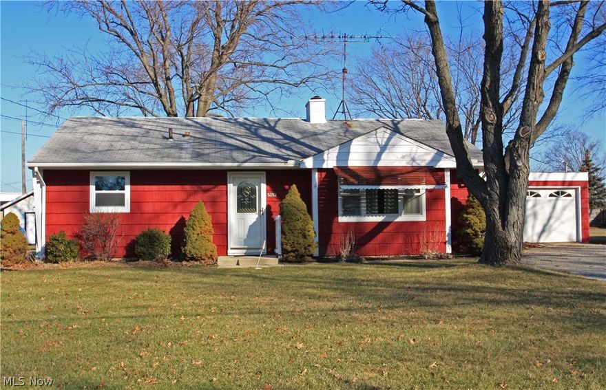 Great price and location! Great starter or investment opportunity! Adoring ranch with 1488 square feet of living space with 3 bedrooms, 1 full bath, living room with built-in book shelves, eat-in kitchen includes range/oven & dishwasher, family room with large windows, plus 2 additional rooms off the family room. Convenient laundry/utility room includes washer and dryer, 2 car attached garage with storage & shelving, newer windows. Exterior offers a private patio with spacious back yard ideal for relaxing or entertaining. There’s also plenty of room to grow your own garden. Includes 1 year home warranty! This home is located in Valleyview Estates and is close to downtown, schools, recreational facilities, marinas, city pool, Lake Erie, restaurants, shopping, wineries, and minutes to Rt. 2. Don’t miss this great deal!