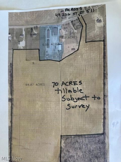 Vacant Land For Sale - 49271 State Route 511<br/> Amherst, OH 44001
