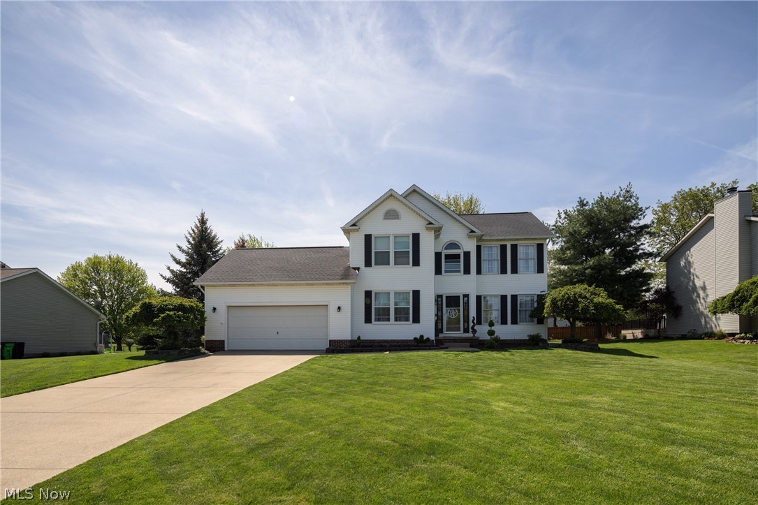 WOW! You CANNOT afford to miss this amazing home. Situated in a highly sought after Marlington neighborhood, this house has been beautifully updated and meticulously maintained over the years! As you enter the front door you are welcomed by the warm embrace of the wonderfully lit foyer. Here you can decide to go left into the formal dining room or head to the right to enter the massive living room. As you make your way to the back of the house you will find a gorgeous open eat-in kitchen. Complete with granite counter tops and stainless steel appliances, this area is PERFECT for preparing and enjoying family meals. Off the eat-in kitchen are french doors that lead to a spacious closed in patio to enjoy those warm summer nights and admiring the view of your beautiful back yard. Rounding out the first floor is a half bathroom, laundry room, and access to the spacious 2 car garage. On the second floor you will find a large primary suite with a massive walk-in closet and private bathroom.