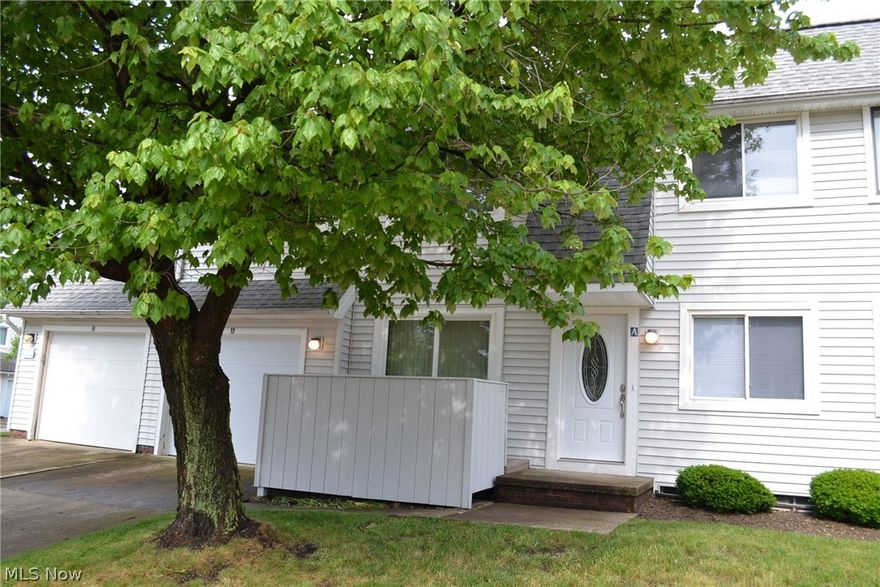 Completely updated 3 bdrm. townhouse.  Everything is brand new.  One of the largest 3 bdrm. units with walk-in closets and attached garage. New kitchen with granite countertops and new stainless steel Samsung appliances.  New bathrooms, flooring, paint, plumbing, electrical, garage door and opener.  New Heat Pump, etc.  Large bedrooms; the main bedroom with a vanity/sink in bedroom, walk in closet and access to second floor full bathroom.  Walk-in closet and additional closet in the second bedroom and full wall closet in the third bedroom.  Finished lower level.