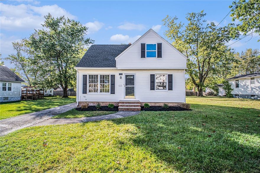 WOW! Check out this completely renovated property from top to bottom! Whether you are an investor looking for a maintenance free income property, or a first-time home buyer looking for a place to call home, look no further, this is the one for you! Classic Cape layout with additional bathroom on 2nd floor in master! Partially finished basement with Rec Room. **UPDATES INCLUDE: Furnace/AC, roof, plumbing, electrical, kitchen and appliances, bathrooms, flooring, windows, insulation, drywall and light/fan fixtures. Don't wait, call today to schedule your showing!