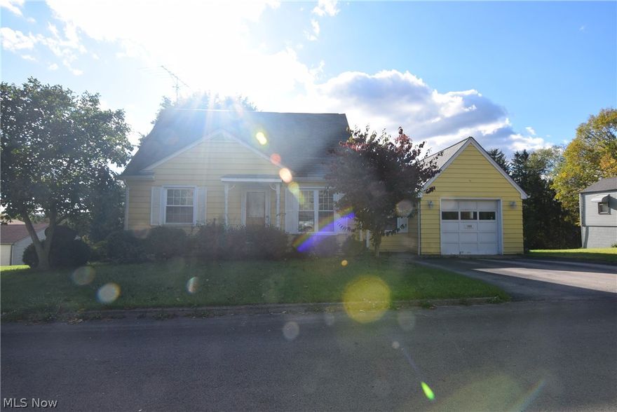 Cute Cape Cod in Masury minutes from Youngstown, Ohio and Sharon, PA. Huge yard complimented with a shed and deck for your enjoyment. Detached garage with an enclosed breezeway. This 3 bedroom home is ready for you to make it your own.