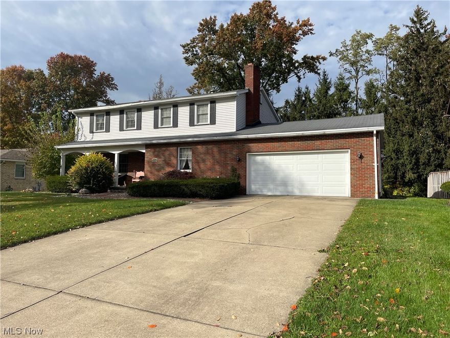 4 bedroom, 2.5 bath 2284 SF Colonial in exceptional Niles neighborhood. 4 bedrooms up including master suite which are all nice size.  Traditional 1st floor layout with formal living, dining, eat in kitchen with family room with fireplace. Attached 2 car garage with overhead storage, water and 2 man doors.  Very private back yard with garden shed that backs to large wooded undeveloped area.  Large covered back patio and covered front porch.  Long term owner by order of Trustee.