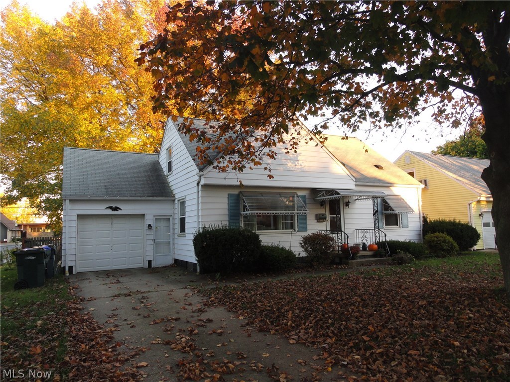 Charming Cape in desirable Cuyahoga Falls location west of State Rd. Lovely hardwood floors throughout. Spacious living room which opens to the dining area, two bedrooms on first floor and nice large 25 x 15 bedroom or second floor. Professionally finished35 x 13 rec room. Updated windows. Attached garage. Lovely fenced backyard. Close to shopping, restaurants and movies.