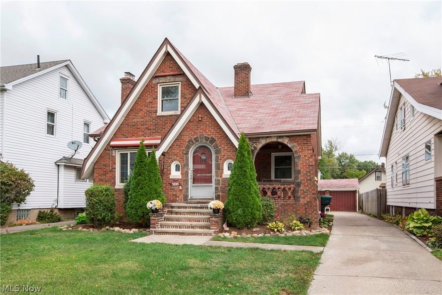 Get a move on...This beautiful all brick bungalow located in the heart of West Park awaits a lucky new owner. It is the perfect location with access to all points CLE within minutes!  The character and charm remains to blend with today's lifestyle and function. The first step inside greets you with refinished hardwood floors, large open floor plan and and amazing wood trim and built-in shelves. Triple pane Stanek windows installed in 2007. New carpet installed 2015 and the home is freshly painted throughout. The full bathroom and two bedrooms are located on the main floor. The second floor once a huge attic space has been completely renovated with 2 large bedrooms and half bath! The updated features include new hot water tank, new electrical panel and re-wiring.  The basement has been waterproofed and has a sump pump. New glassblock windows and concrete basement floor were installed this summer.  An additional remodeled bsm half bath offers endless possibilities. Gunning Recreation Com