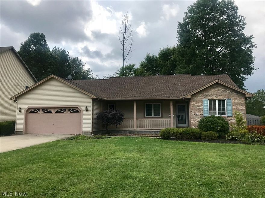 Excellent custom ranch with open floor plan. Large great room with fireplace. First floor laundry. Newer roof in 2012. Newer furnace in 2014. Vaulted ceilings with crown molding.