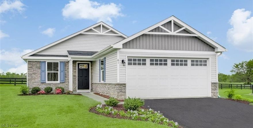 Ryan Homes Aruba floorplan. Comp Only Home.