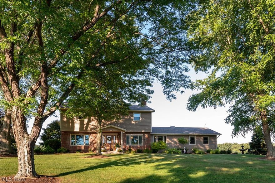 Ohhh La La!!! Way-Mar Estates. A rare find in East Muskingum School district. This property offers completely remodeled four bedroom, two and a half bath home, with 5 parcels of land totaling 6.708 acres on a Cul de Sac. There is 2370 sq. ft. of living space. Finished basement. Stainless steel appliances, range, refrigerator, microwave, dishwasher. Barn with horse stable and hay elevator, Additional shed included. Public water, septic system with aerator. Vinyl and woven wire fencing, buried propane tank, wood burner, hard wood flooring, newer central air unit and furnace w/ ionized filtration system, vinyl siding, new high efficiency double pain windows, new six panel doors, on demand hot water, granite countertops, wood burning fireplace, crown molding, ceiling fans in all the bedrooms, dimmer switches, patio, gutter helmets and a in-ground swimming pool.