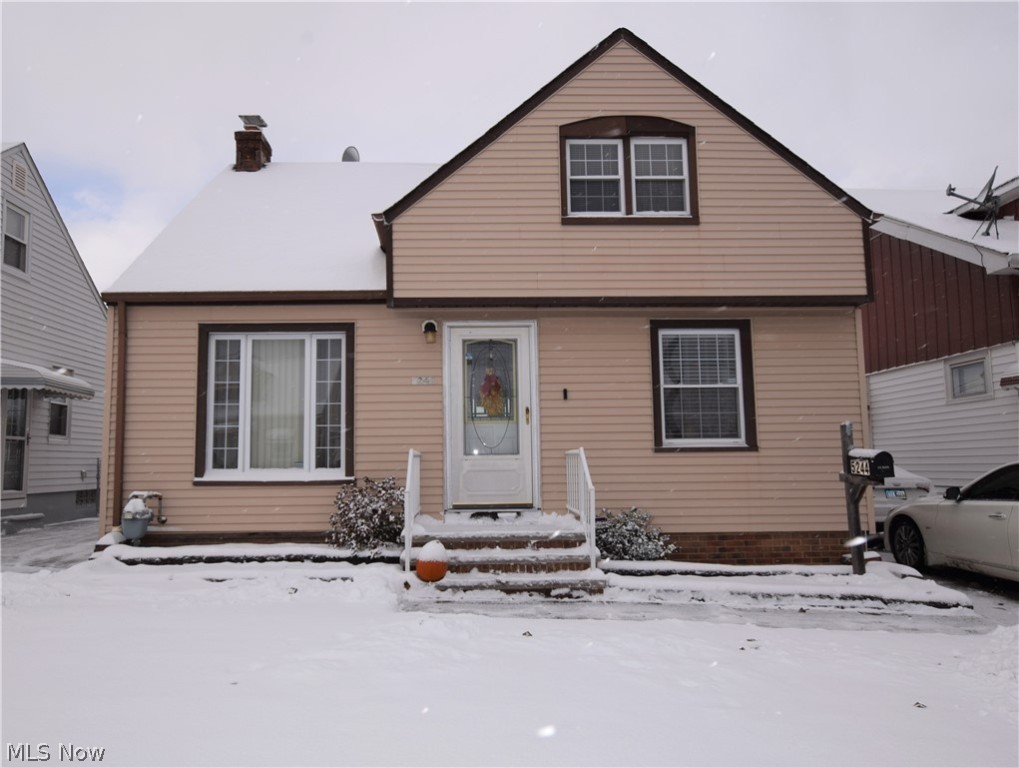 Welcome to 5244 W 50th Street in Parma! This beautiful 3-bedroom, 3-bathroom home has many updates throughout the entire home. The eat-in kitchen has lovely cabinets with transferable warranty, tile flooring, and stainless steel appliances. Gorgeous hickory-style flooring in the living room and both first-floor bedrooms. Third bedroom located upstairs. Large wooden deck off the back of the house, along with an above ground pool. Partially finished waterproofed basement with transferable warranty. You do not want to miss out on this lovely home!